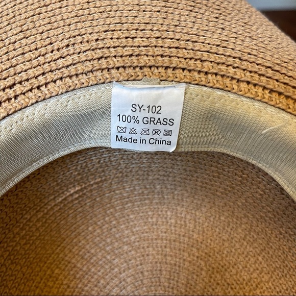 Summer Sun Hats with 100% Grass Size: Medium - Picture 6 of 8
